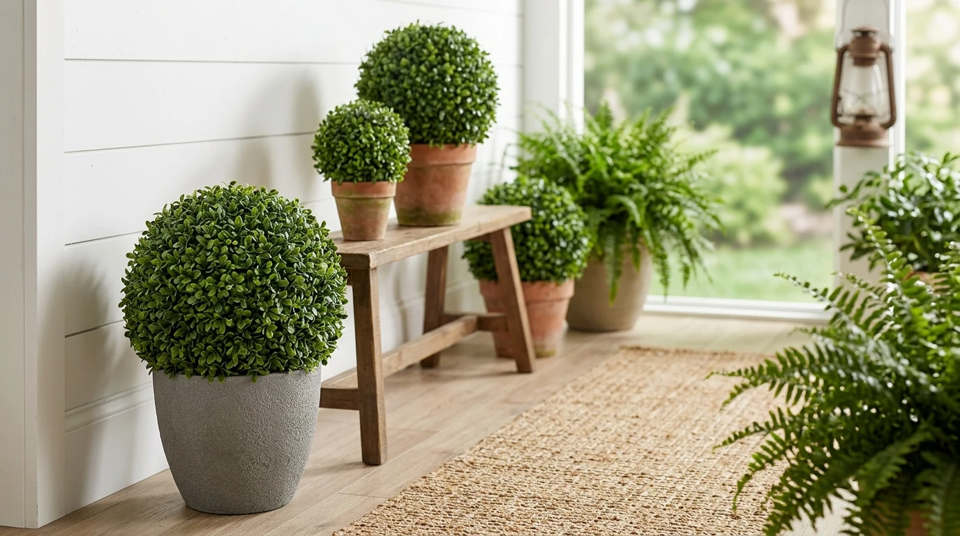Best Artificial Topiary Balls: Realistic, UV-Resistant Picks